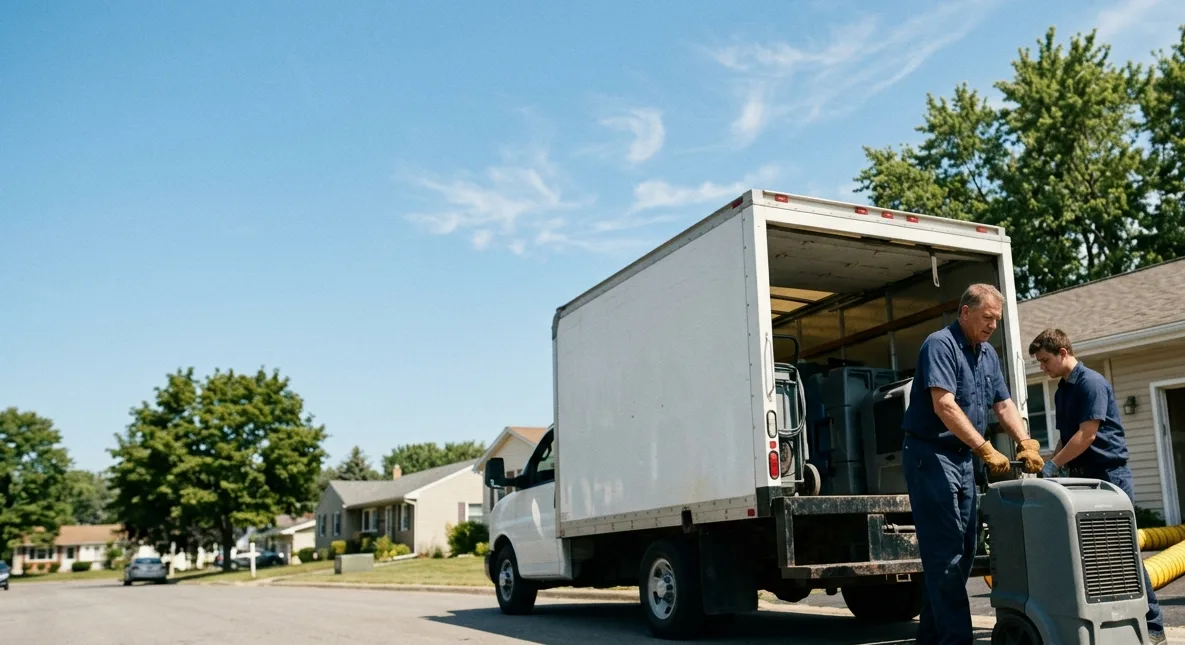 Water Damage Cleanup in Charles City, IA near me